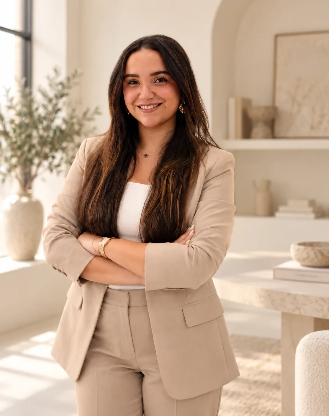 Portrait of Maria Medhat, founder of Niche by KM
